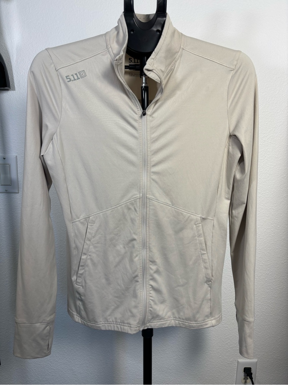 5.11 Tactical Women's Full-Zip Utility Jacket - Light Beige